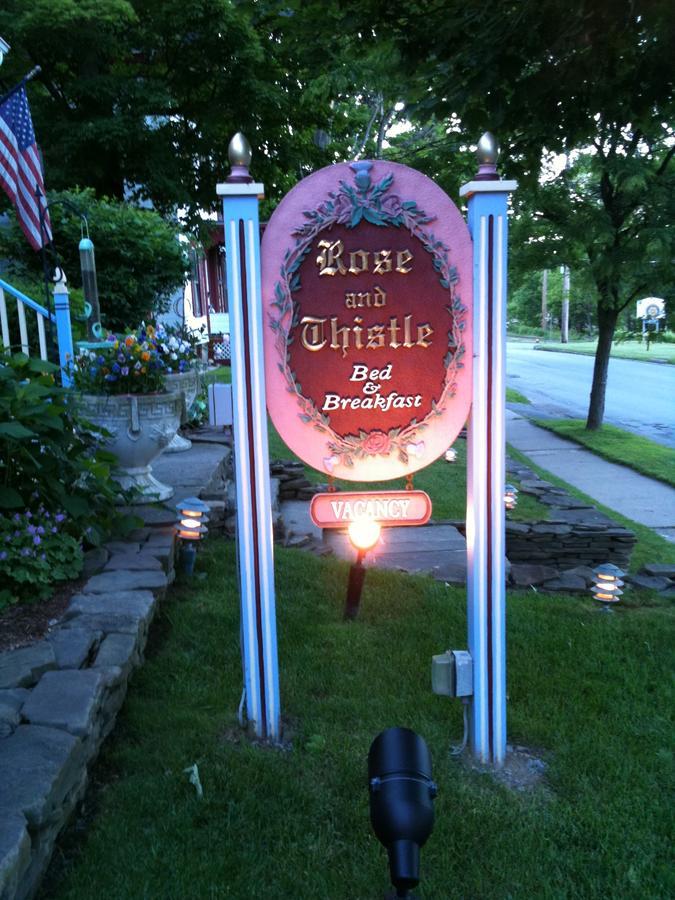 Rose & Thistle Bed & Breakfast Cooperstown Exterior foto